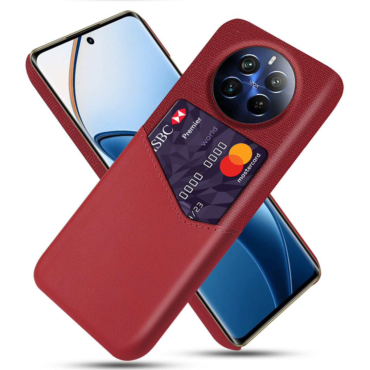 PC+PU Leather Case for Realme 12 Pro 5G / 12 Pro+ 5G Card Holder Anti-Scratch Cellphone Cover PC+PU Leather Case for Realme 12 Pro 5G / 12 Pro+ 5G Card Holder Anti-Scratch Cellphone Cover